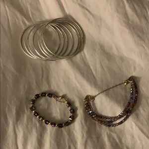 Costume jewelry bracelets